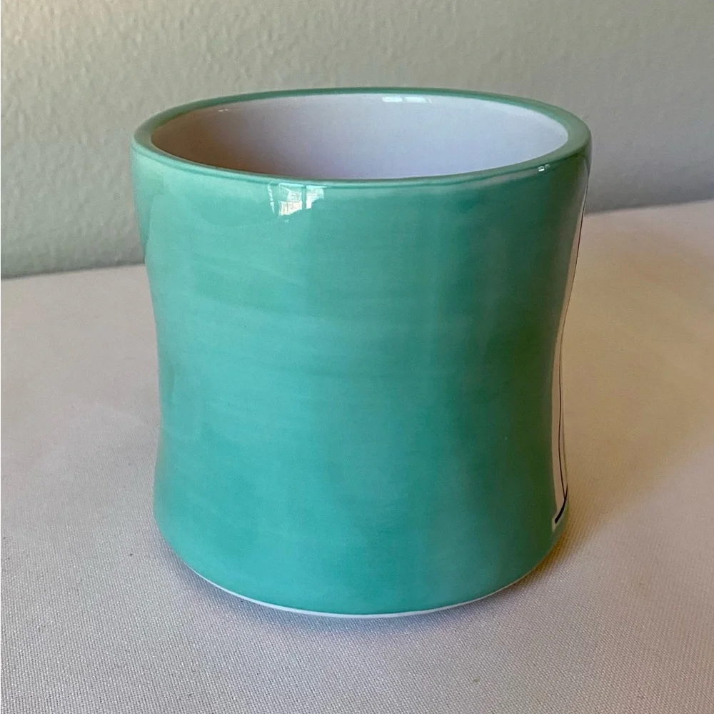 Anthropologie M Initial Mug Cup
